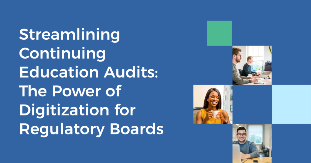 Various people smiling