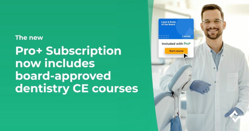 Person in lab coat smiling